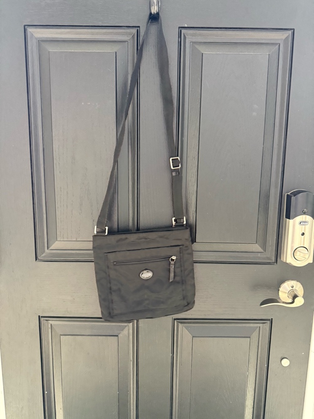 Coach Black Compact Crossbody Bag